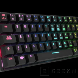 Teclado mecánico RGB